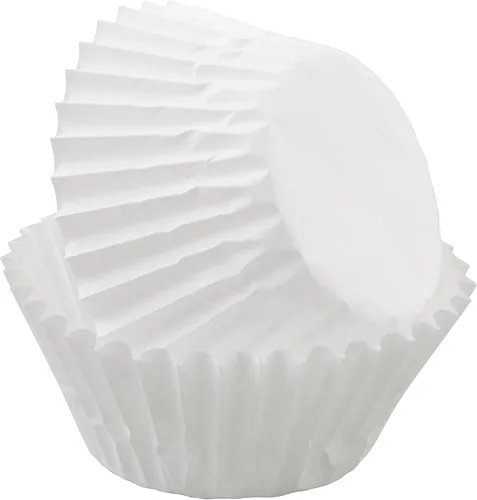 Vista 2 de Wilton tazas para muffins pequeñas, 100 unidades, Blanco