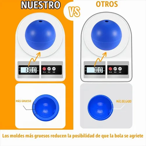 Vista 7 de Star Wars - Molde para cubitos de hielo de estrella de la muerte, molde redondo para cubitos de hielo para whisky, bourbon, cócteles