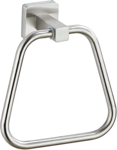 Vista 16 de Anillo de toalla de oro claro cepillado para baño, soporte de toalla de baño de cocina, colgadores de montaje en pared, acero inoxidable resistente
