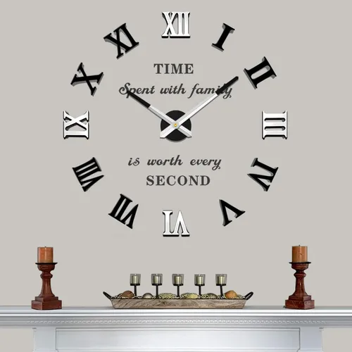 Vista 9 de VANGOLD Reloj de pared de diseño para decoración de sala de estudio