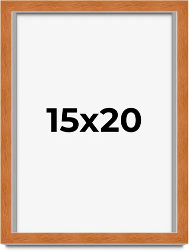 Vista 126 de Marco de 3 x 3 pulgadas de madera maciza de nuez y miel marrón con plexiglás acrílico UV, respaldo de tablero de espuma y accesorios para colgar