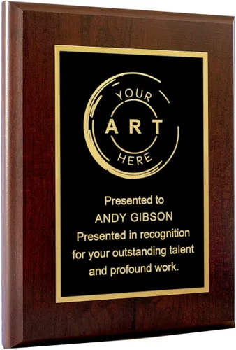 Vista 11 de Placas y premios grabados personalizados. Ideales para jubilación, agradecimiento, reconocimiento militar, logros especiales, memoriales, deportes