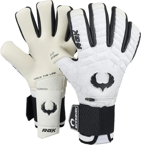 Vista 11 de Guantes profesionales de portero de fútbol Renegade GK Eclipse (tallas 6-12, nivel 5) Fingersaves y agarre EXT de 4 + 0.118 mm con sede en EE. UU