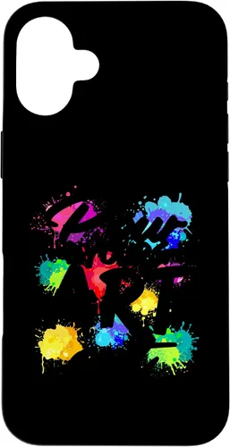 Vista 22 de iPhone 16 Pour Your Art Out Painting Artist Painter Designer Case