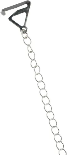 Vista 2 de Leadigol 3 pares de correas de brasier de diamantes de imitación, correa ajustable de diamantes de imitación invisible, correa de hombro