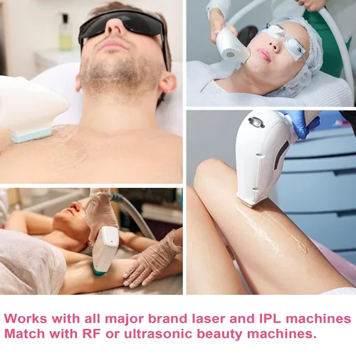 Vista 3 de Gel de enfriamiento de 10.1 fl oz para dispositivo de depilación láser y máquina de cuidado de la piel corporal facial de radiofrecuencia