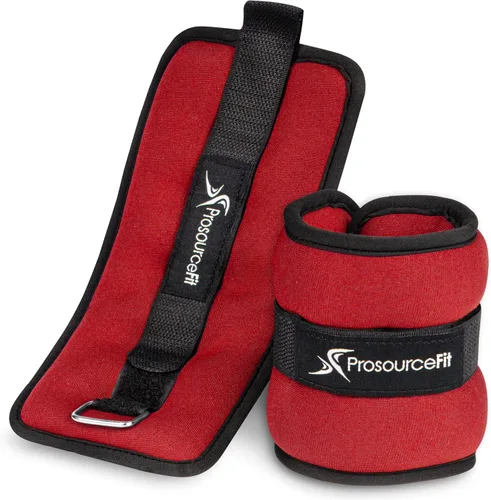 Vista 8 de Prosource Ankle/Wrist and Arm/Leg Weights Set of 2, Adjustable Strap 1 lb-5 lb, Adjustable Weight 15 lb, 10 lb, 7 lb for Men and Women