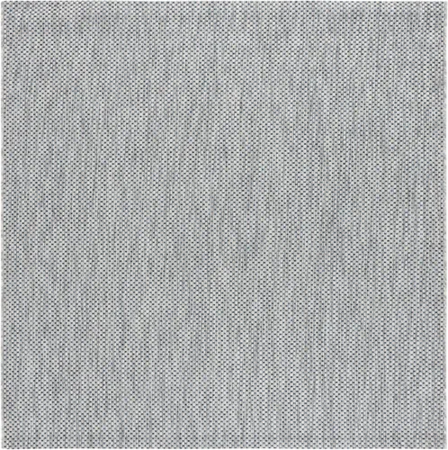 Vista 97 de SAFAVIEH Alfombra Lavable para Exteriores Colección Courtyard - 2'3" x 5', Azul Aqua y Gris, No Desprende Pelusa y Fácil Limpieza, Ideal para Patio