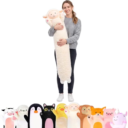 Vista 21 de Cuddle Paws Almohada corporal de felpa de oso para niños, juguete