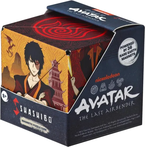 Vista 10 de SHASHIBO Avatar The Last Airbender - Caja de cambio de forma, cubo magnético STEM que se transforma en más de 100 formas, descarga la aplicación