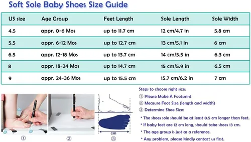Vista 7 de YALION - Mocasines de cuero suave para bebés, niños y niñas, para gatear y dar sus primeros pasos