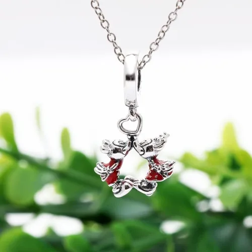 Vista 4 de Ouroyea Charm 925 Sterling Silver PendantGirl Jewelry Beads Gifts for Women BraceletNecklace