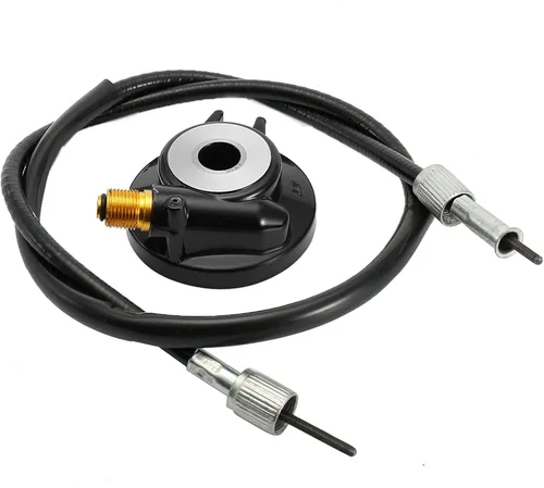 Vista 5 de Akozon Engranaje de transmisión del velocímetro, 100cm/39.4in velocímetro engranaje de cable 0.472 in velocímetro engranaje de transmisión con cable