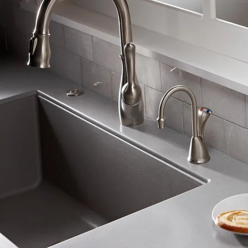 Vista 5 de Dispensador instantáneo de agua fría y caliente de InSinkErator, HC-WAVEC-SS, 0 volts
