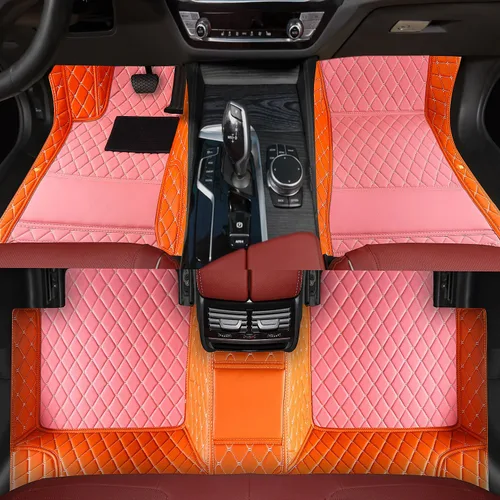 Vista 12 de Alfombrillas personalizadas para automóvil adecuadas para el 99% de automóviles, camiones, SUV, alfombrillas para todo tipo de clima, alfombrillas