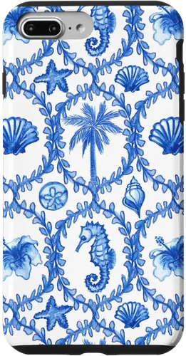 Vista 12 de Funda con estampado hawaiano para iPhone 16, nieta costera, niña de coco