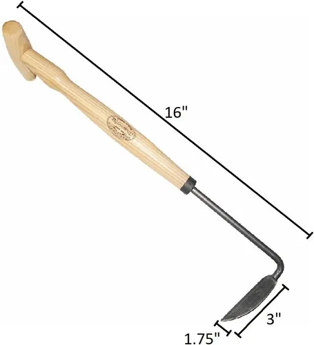 Vista 2 de DeWit Cape Cod Weeder con mango P-Grip, mano izquierda