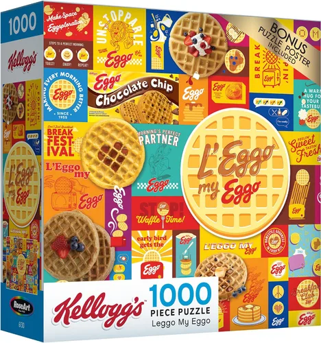 Vista 12 de RoseArt - Kellogg's - Anuncios de cereales - Rompecabezas de 1000 piezas para adultos