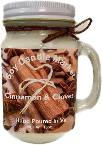 Vista 42 de Velas perfumadas de soja Velas hechas a mano y altamente aromáticas que queman hasta 85 horas en tarro de cristal, perfectas para decoración