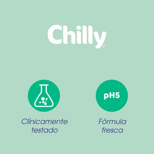 Vista 5 de Chilly Gel Higiene Íntima Fórmula Fresca 250Ml