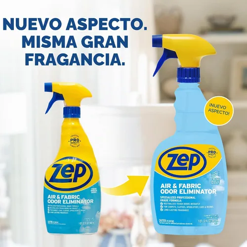 Vista 2 de Zep ZUAIR32 Eliminador de olores de aire y tela, 32 onzas