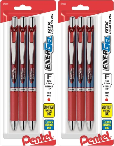 Vista 3 de Pentel EnerGel Deluxe RTX - Bolígrafo de gel líquido retráctil