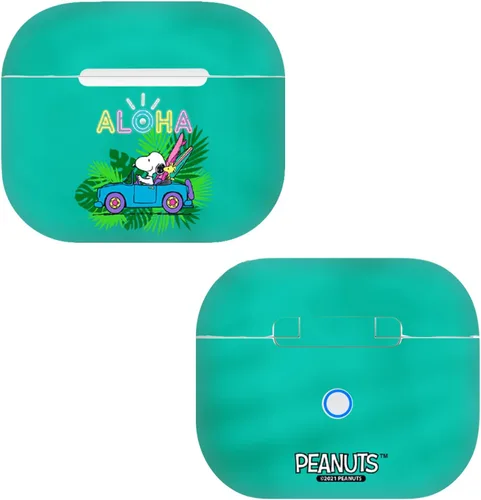 Vista 7 de Head Case Designs Calcomanía de vinilo con licencia oficial de Peanuts Snoopy Character Fun compatible con Apple AirPods 3 de 3ª