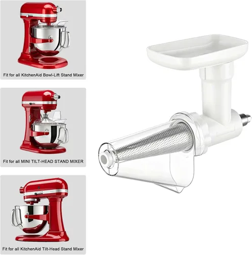 Vista 7 de Accesorio colador de frutas y verduras para batidora de pie KitchenAid