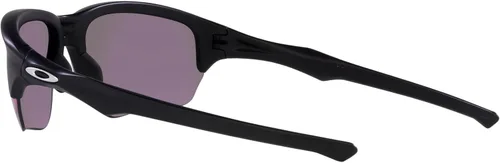 Vista 5 de Oakley Gafas de sol para hombre, marco de tinta negra, lentes de iridio jade, 2.362in