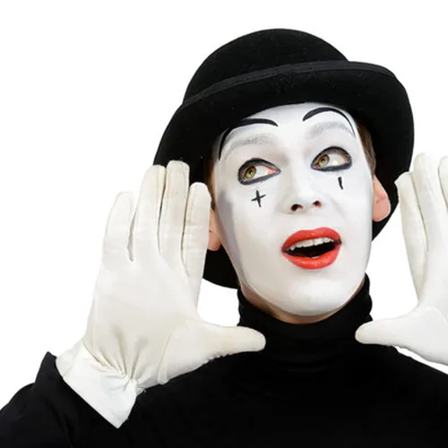 Vista 8 de MEICOLY SFX Joker - Juego de 6 piezas de maquillaje de Halloween, pintura facial blanca y negra, maquillaje clásico profesional a base de aceite