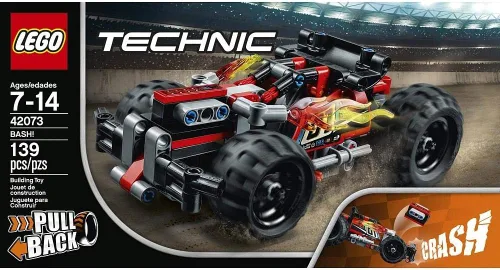 Vista 4 de LEGO Technic BASH! 42073 - Kit de construcción (139 piezas)