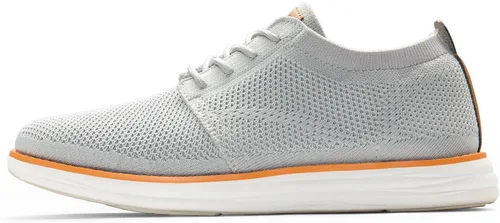 Vista 2 de Bruno Marc Zapatillas de malla para hombre Oxfords ligeras