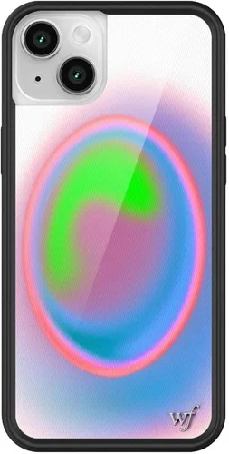 Vista 16 de Fundas Wildflower - Compatibles con Apple iPhone 14 Plus Parachoques protector negro, certificado de prueba de caída de 4 pies, propiedad