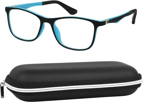 Vista 11 de Yogo Vision Kids Blue Light Blocking Glasses Computer Eyeglasses Boys Girls Square Frames Anti Strain Reduce Glare