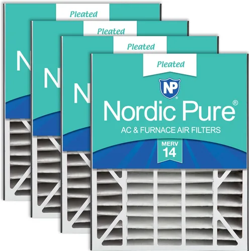 Vista 36 de Nordic Pure 20 x 25 x 5 (tamaño real: 19 3/4 x 24 1/4 x 4 7/8) Filtro de aire Air Bear Merv 8 de repuesto para reducción de olores de carbono puro