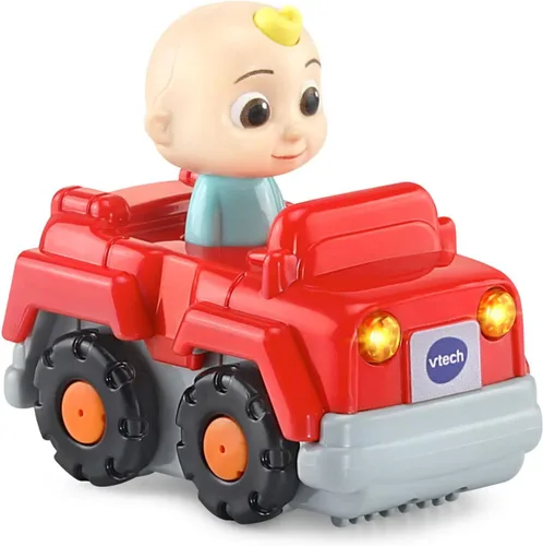 Vista 8 de VTech CoCoMelon Go! Go! Smart Wheels Set de Pista de Árbol Casa