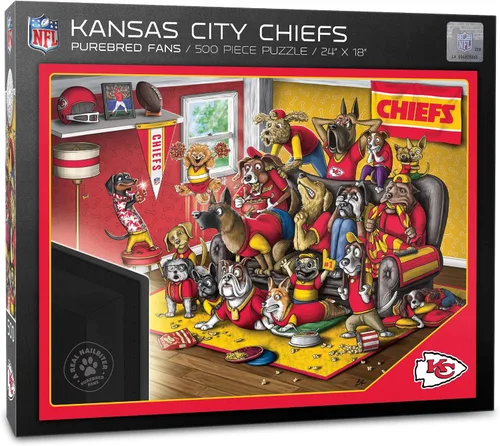 Vista 13 de YouTheFan NFL Purebred Fans - Rompecabezas de 500 piezas, un verdadero clavador