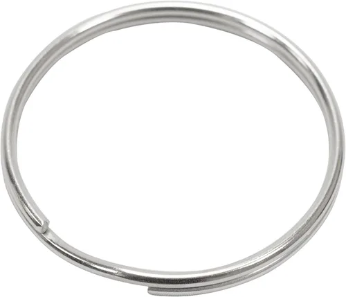 Vista 8 de Scuba Choice Buceo 2.008 in Acero Inoxidable 0.098 in Anillo Dividido para BCD Accesorio 5 Piezas