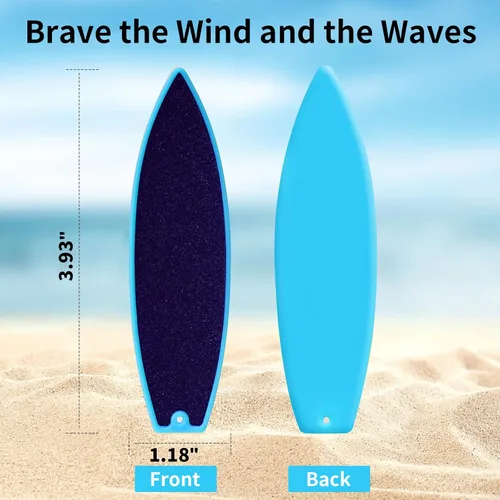 Vista 4 de Tablas de surf con dedos, tabla de surf con dedos para ventana de automóvil, tabla de surf con cuerda, tabla de surf de viento para niños