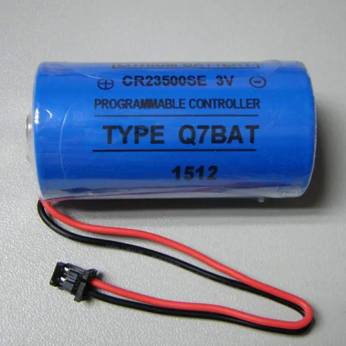 Vista 5 de Q7BAT CR23500SE para QNS Q Series PLC Baterías de litio de repuesto industrial con enchufe 3V 5000MAH (paquete de 4)