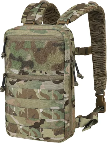Vista 9 de Tactical Molle Hydration Pack for 1.5L - Lightweight Water Reservoir Bag for Molle Vest Backpack, for Hiking, Hunting BK