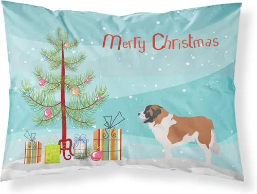 Vista 78 de Caroline's Treasures BB8334PILLOWCASE AIDI Atlas Mountain Dog - Funda de almohada estándar, color azul, ligera, súper suave, de fácil cuidado