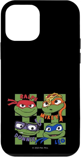 Vista 16 de iPhone 12/12 Pro Teenage Mutant Ninja Turtles: Mutant Mayhem Turtle Heads Case