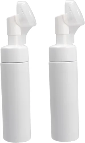 Vista 10 de FOMIYES Botella de espuma de jabón 3.4 fl oz de viaje cosméticos botella cepillo cabeza espuma vacía para artículos de tocador