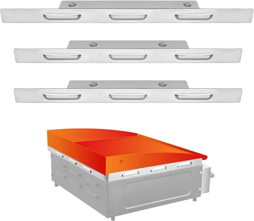 Vista 11 de Utheer Protectores de viento para plancha Blackstone de 22 pulgadas Compatible con 1666, 1813, 1833, 1842, 1860, 1891, 1935, pantalla de viento