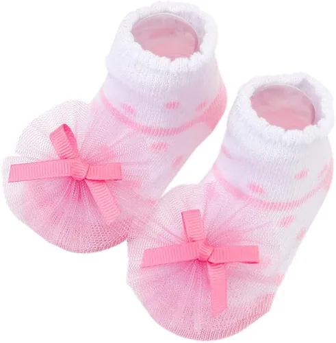 Vista 6 de Calcetines y calcetines de tobillo para bebés y niñas recién nacidas