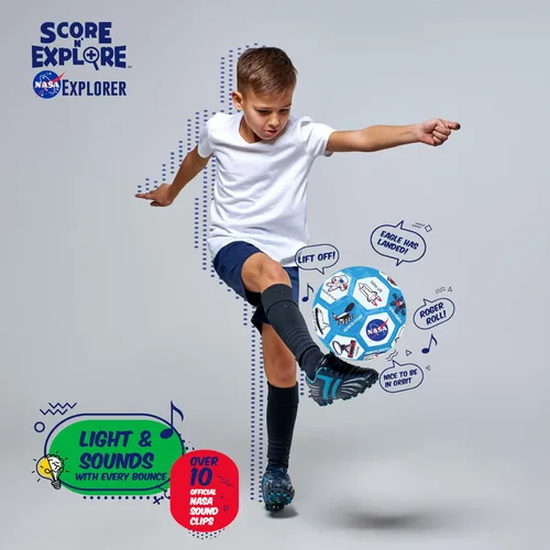 Vista 7 de Score N' Explore Interactive Sound Ball Light Up, Sound, and Counting Ball for Skills Training