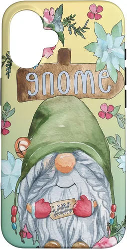 Vista 32 de Funny Gnome Home Graphic for Women and Garden Mom Spring Case for iPhone 17