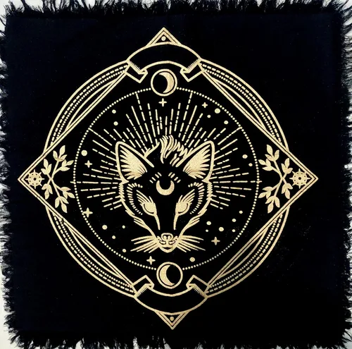 Vista 22 de CRAFT KALA Tarot Altar - Mantel especial de adivinación para hombre, cueva, pegan, habitación, bar, decoración de pared para el hogar, Wiccano, tela