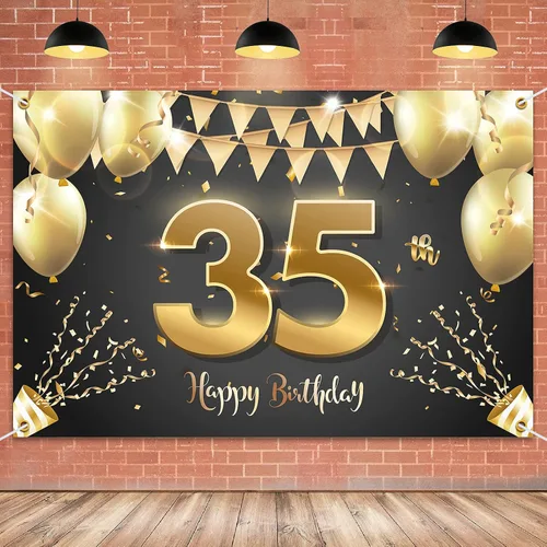 Vista 14 de HAMIGAR Fondo de pancarta de feliz cumpleaños número 10 de 6 x 4 pies, decoraciones de cumpleaños de 10 años, suministros de fiesta para niñas